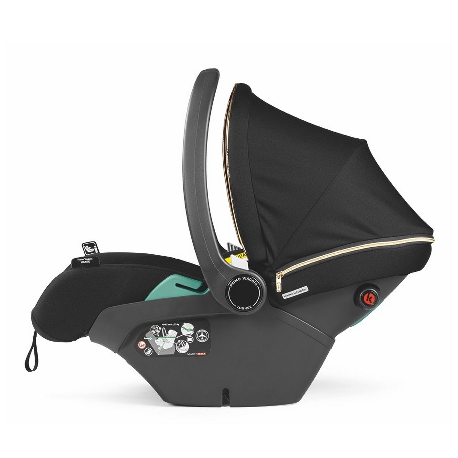 Peg Perego Primo Viaggio Lounge I Size Oto Koltuğu 0+ Graphic Gold