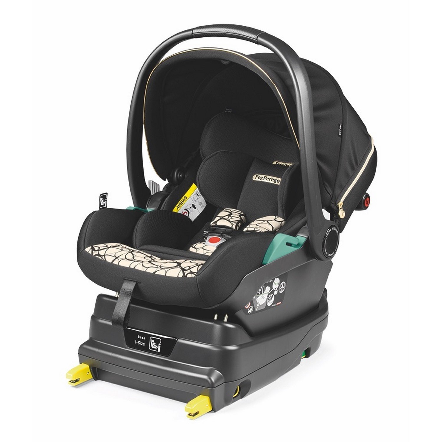 Peg Perego Primo Viaggio Lounge I Size Oto Koltuğu 0+ Graphic Gold