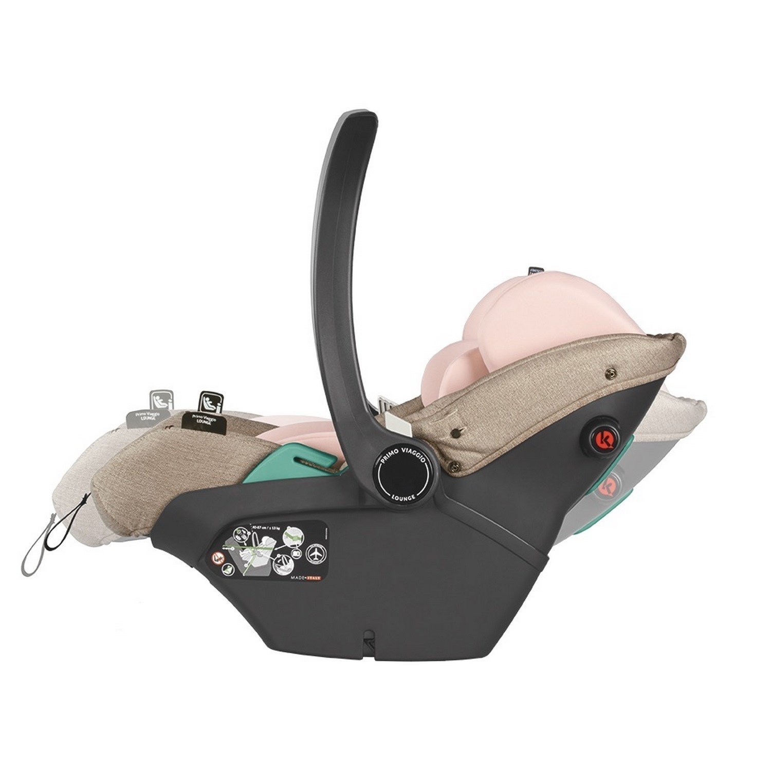 Peg Perego Primo Viaggio Lounge I Size Oto Koltuğu 0+ Mon Amour