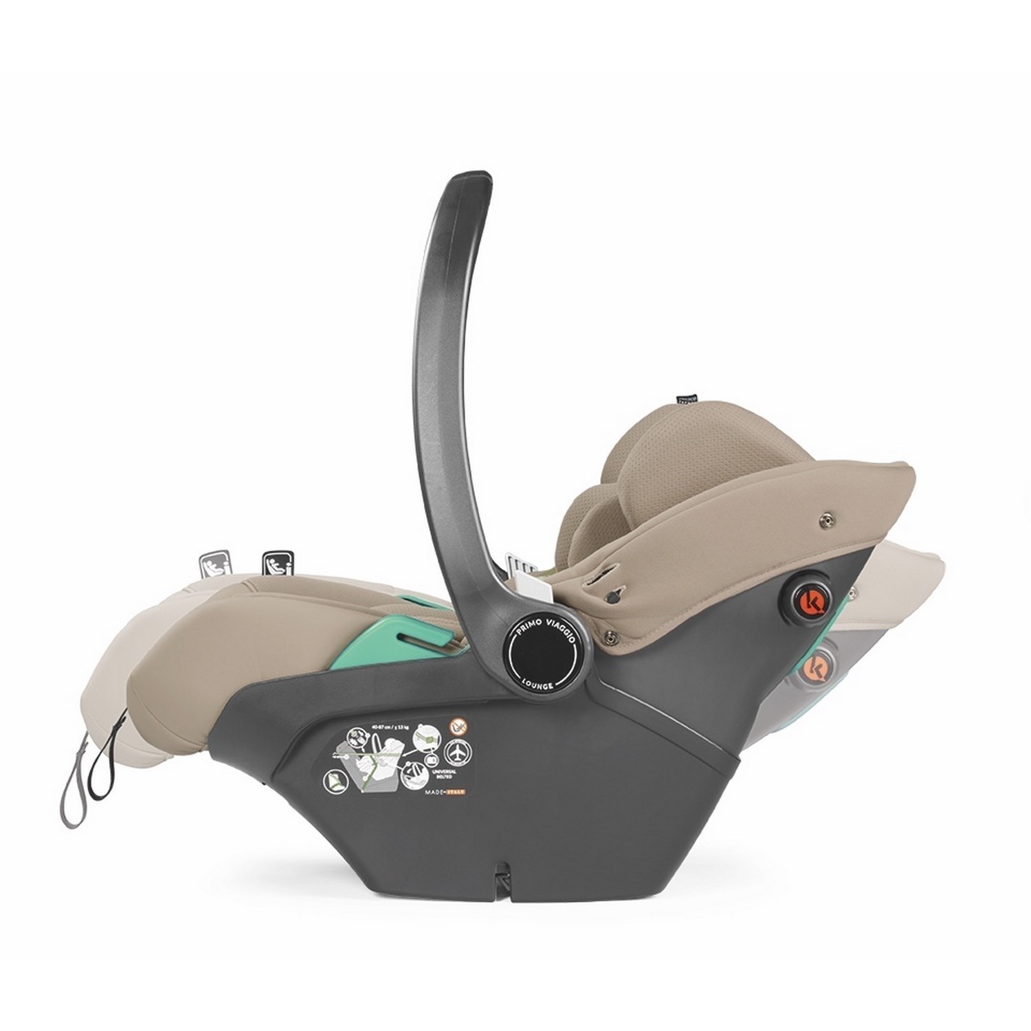 Peg Perego Primo Viaggio Lounge I Size Oto Koltuğu 0+ Sand