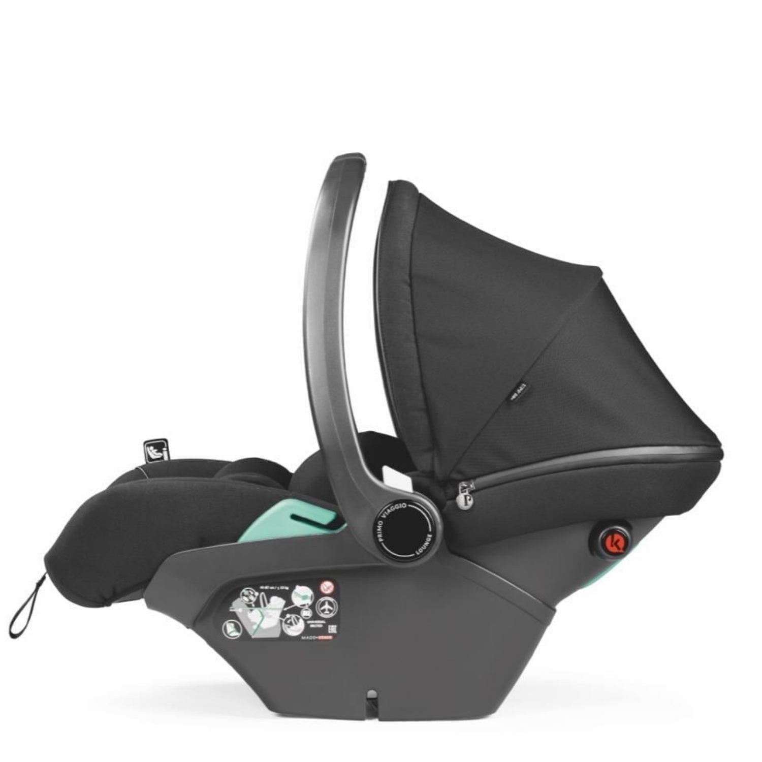 Peg Perego Primo Viaggio Lounge I Size Oto Koltuğu 0+ True Black