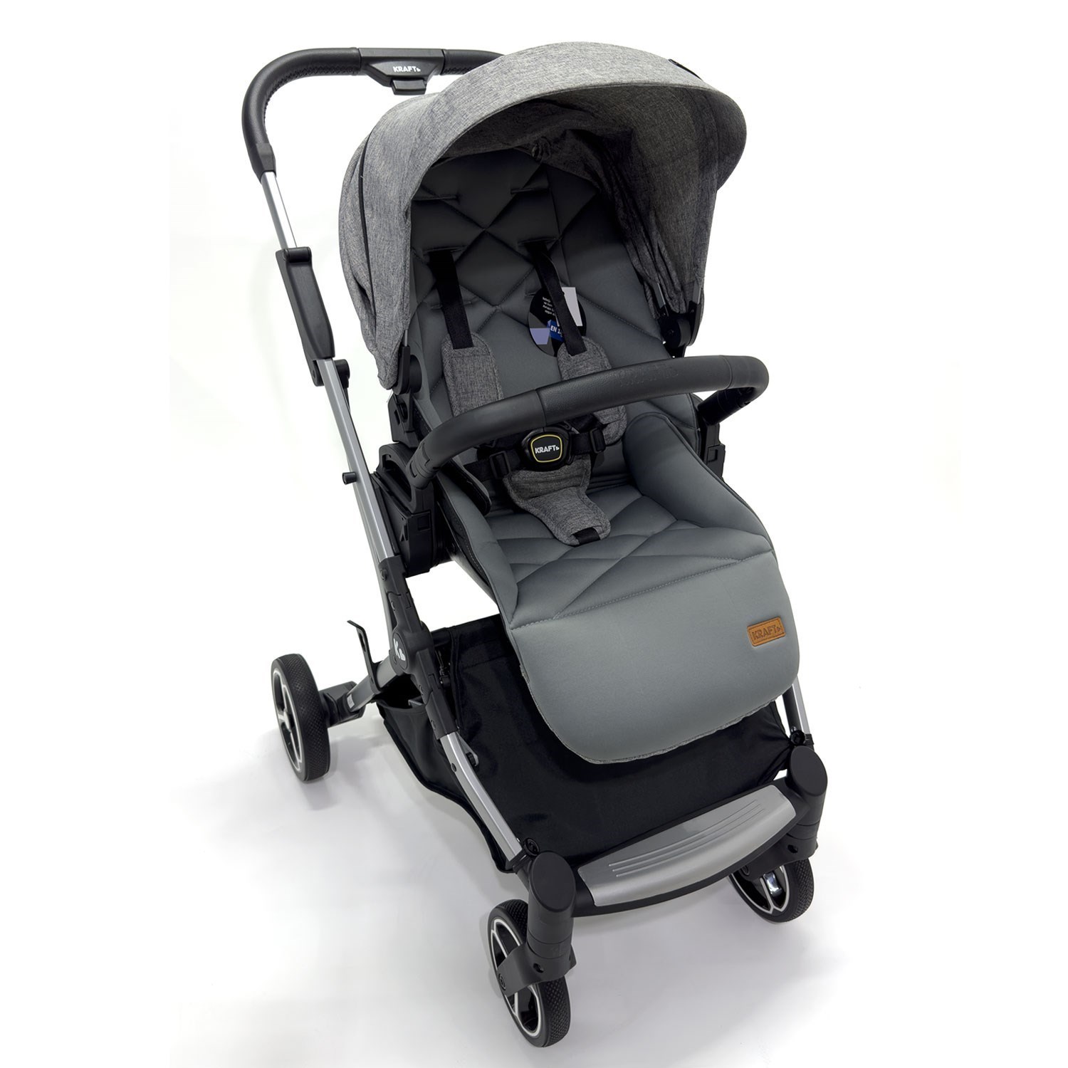 Kraft Time S Bebek Arabası Light Grey
