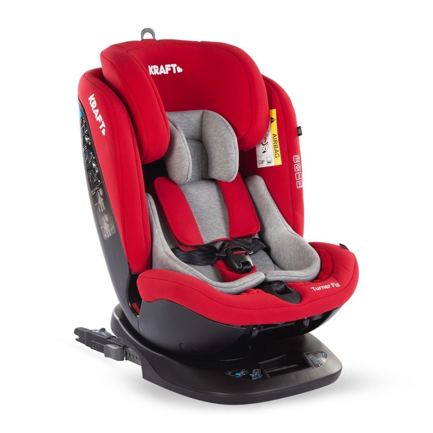 Kraft Turner Fix Oto Koltuğu 0-36 kg Red