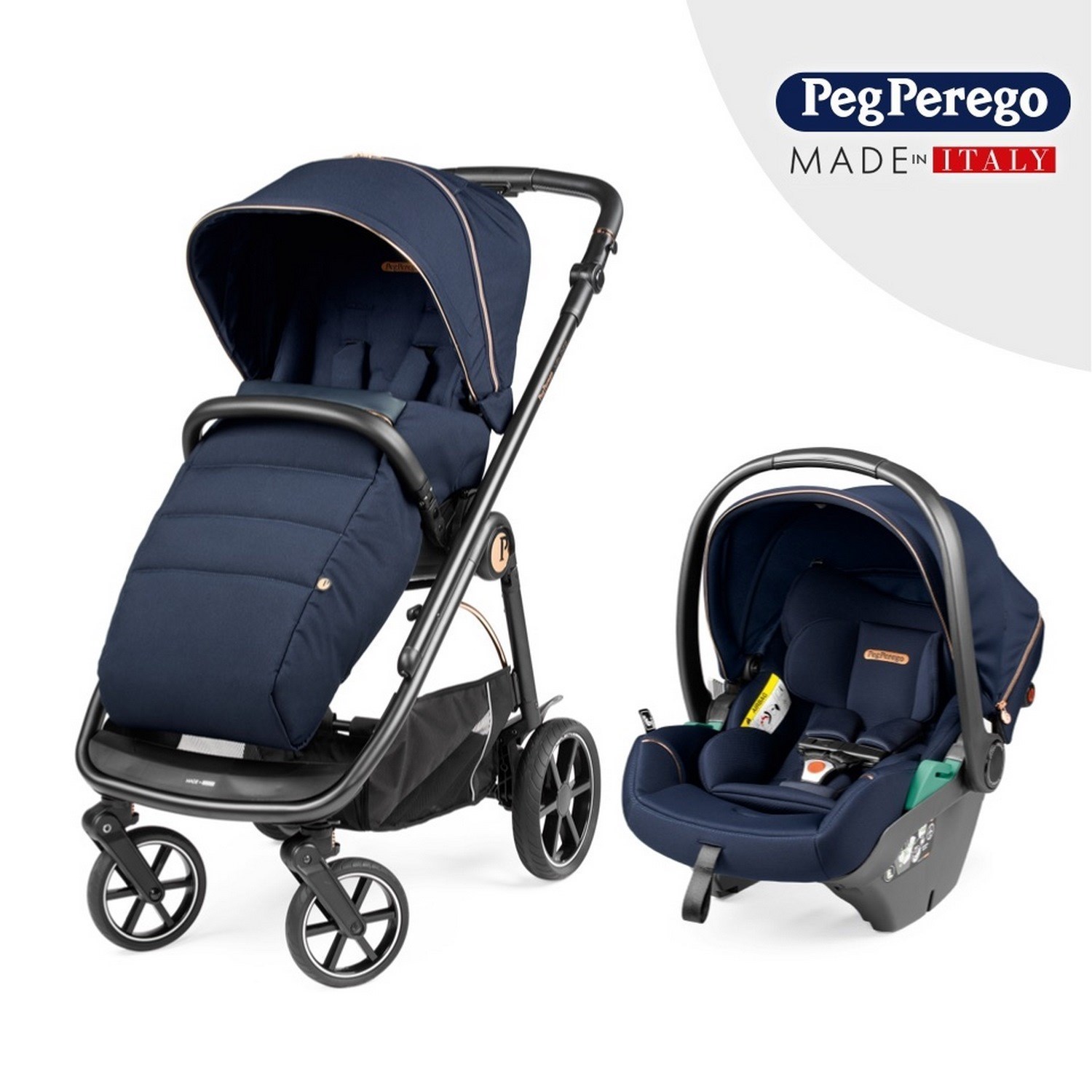 Peg Perego Veloce Travel Bebek Arabası Blue Shine