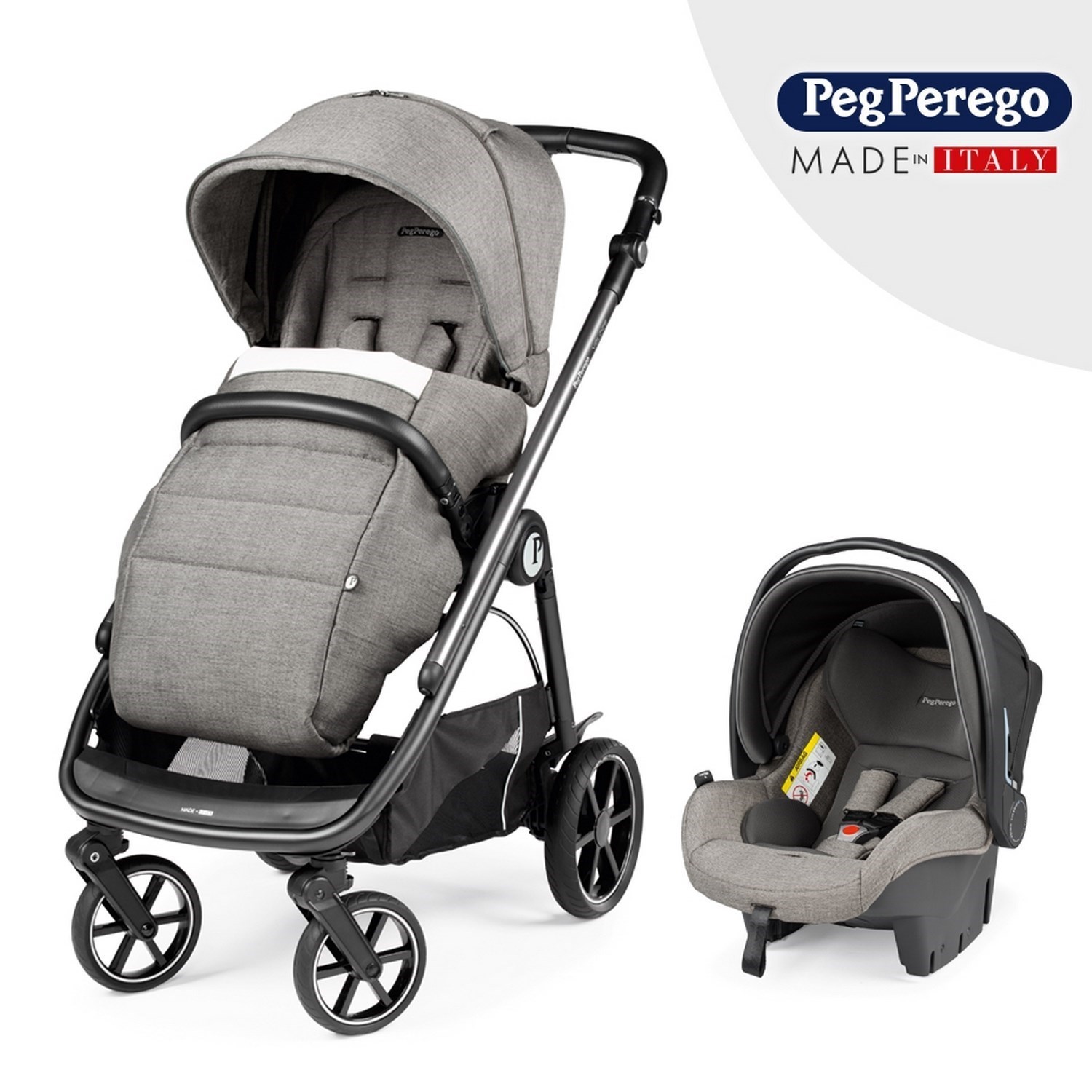 Peg Perego Veloce Travel Bebek Arabası City Grey