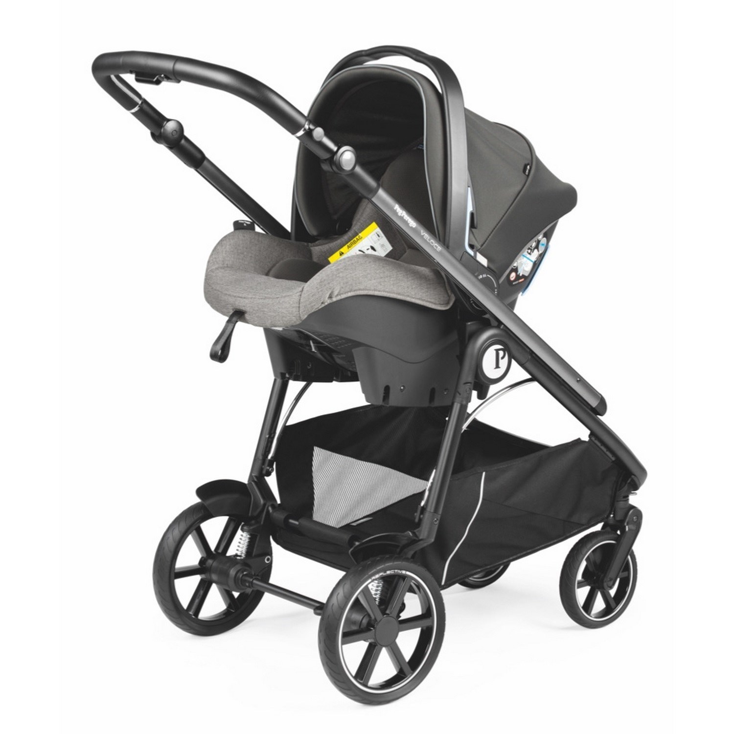 Peg Perego Veloce Travel Bebek Arabası City Grey