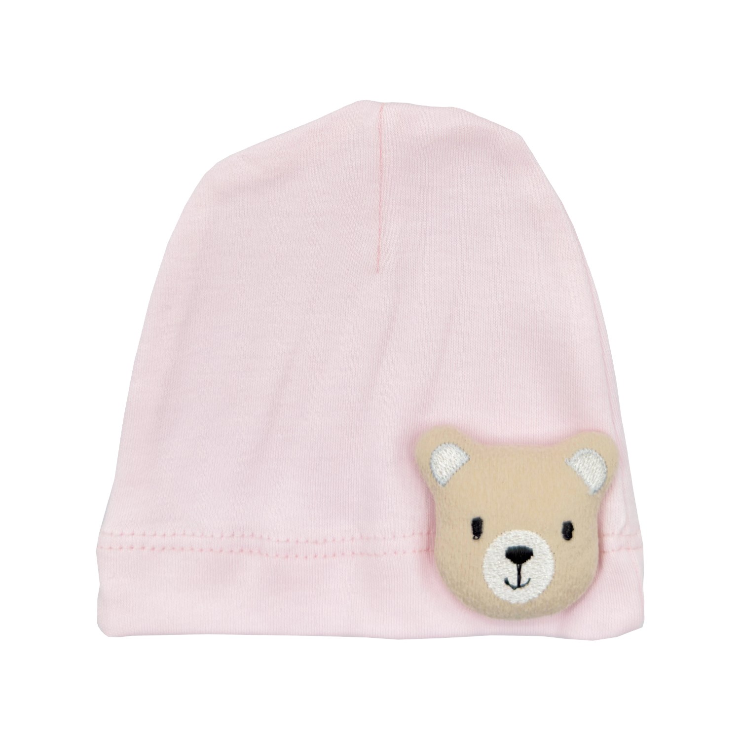 Bibaby Cute Animals Bebek Şapkas 72192 Pembe-Bej