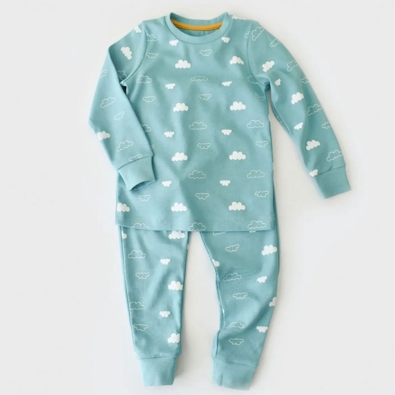 Bibaby Cute Cloudy Pijama Takımı 59702 Mint