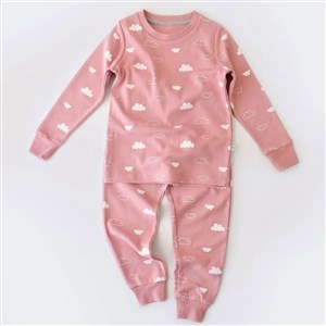 Bibaby Cute Cloudy Pijama Takımı 59702 Pembe