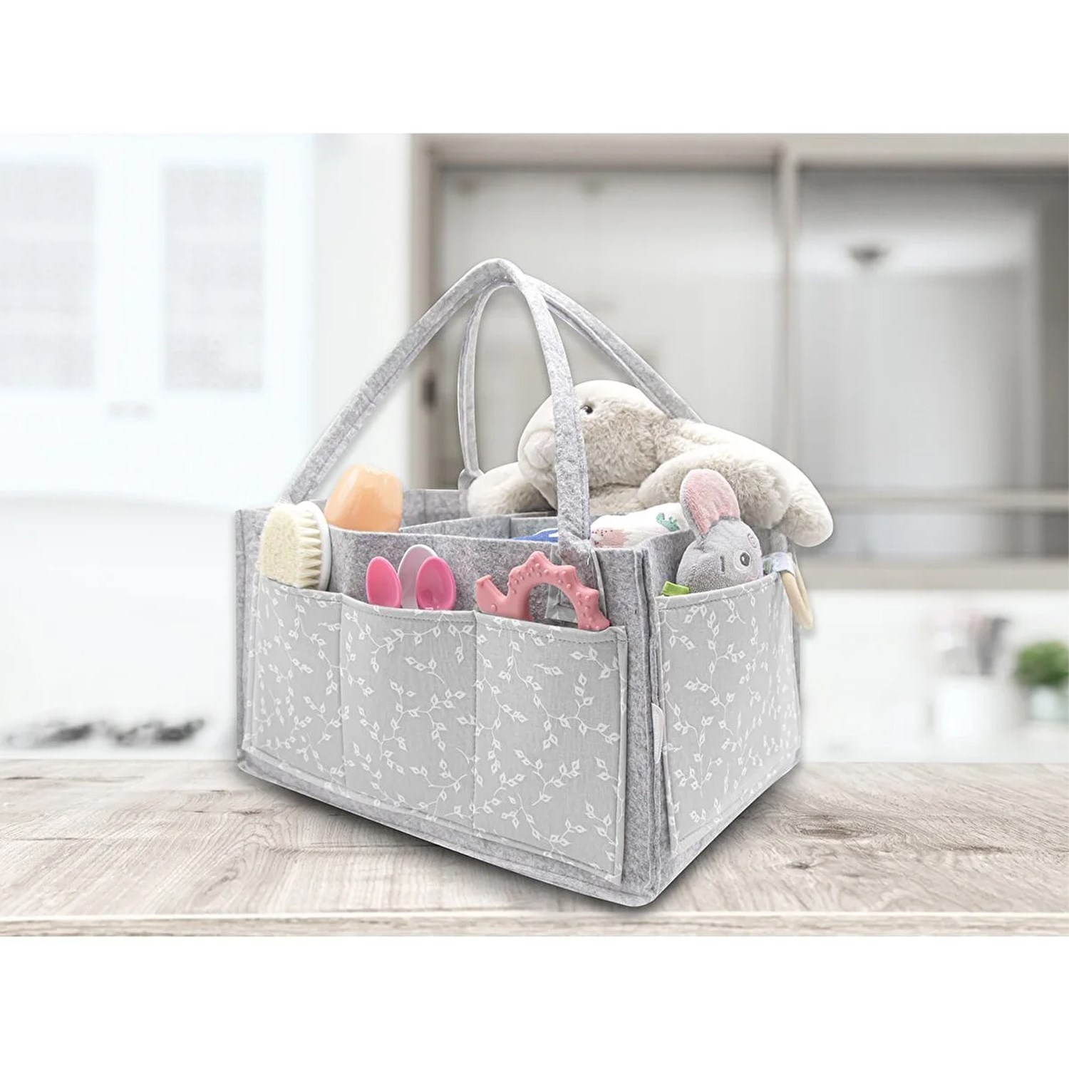 Babyjem Keçe Anne Bebek Bakım Çantası 772 Gri