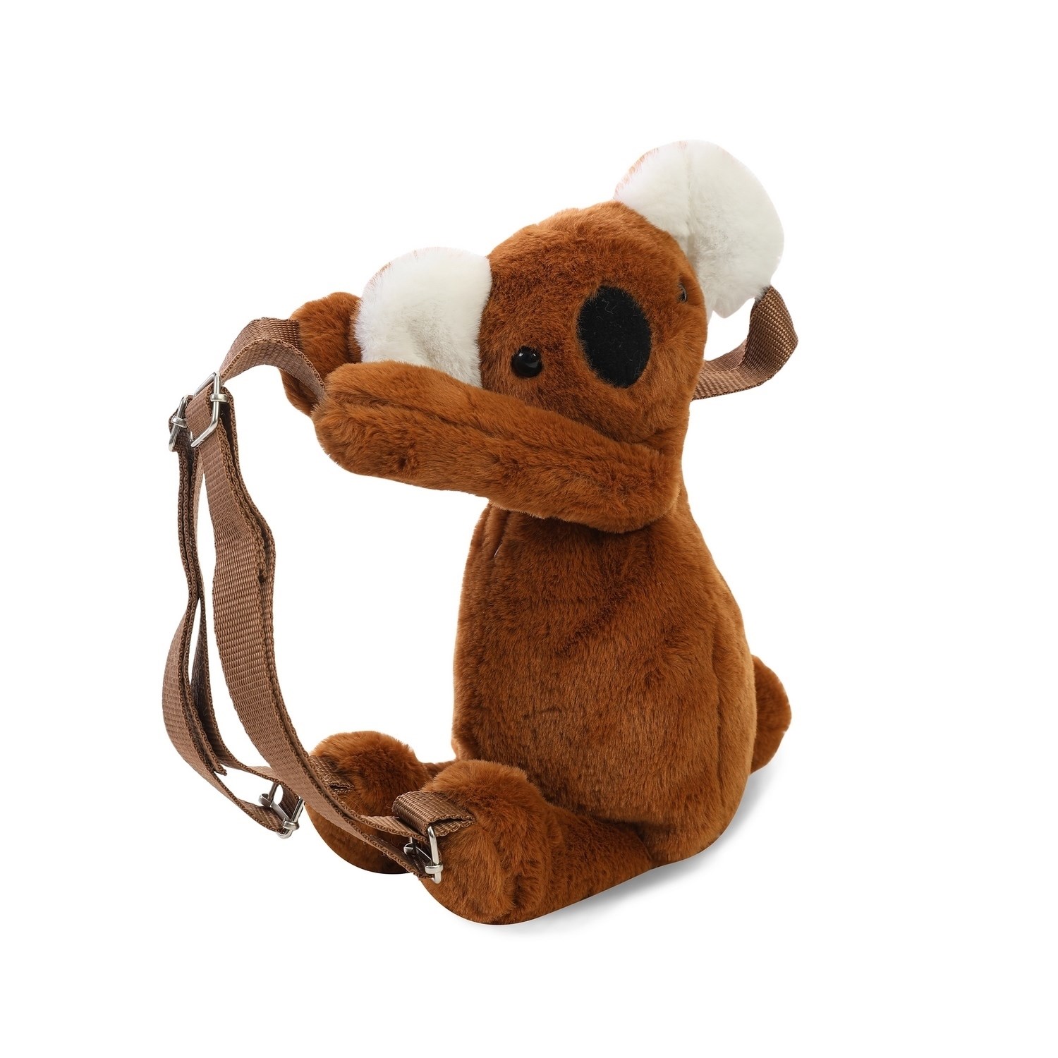 Babyjem Peluş Sırt Çantası 794 Kahverengi