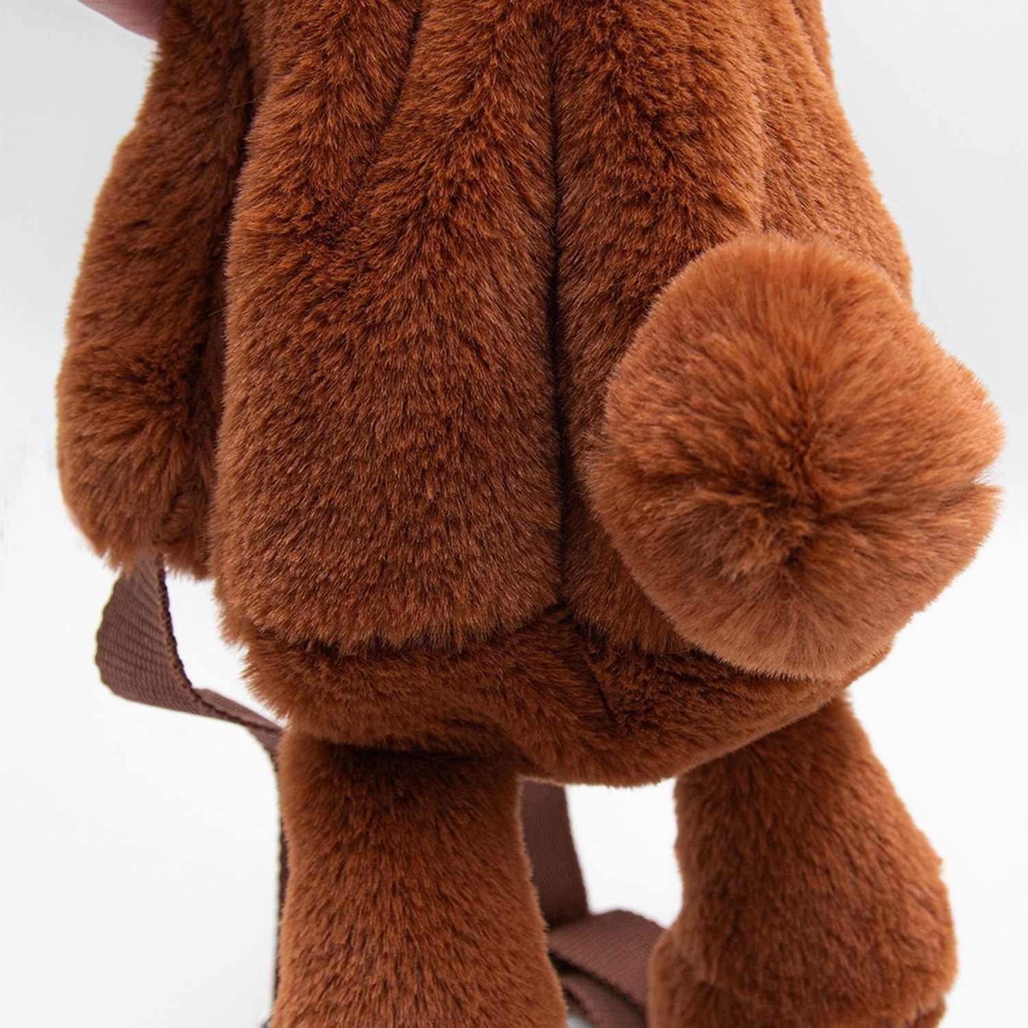 Babyjem Peluş Sırt Çantası 794 Kahverengi