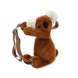 Babyjem Peluş Sırt Çantası 794 Kahverengi