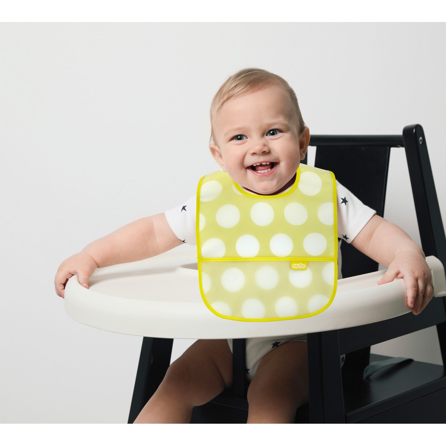 Babyjem Leke Tutmaz Önlük 840 Sarı