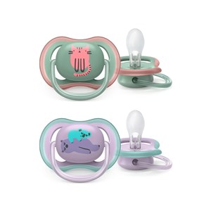 Philips Avent Ultra Air 2'li Emzik 6-18 Ay Kız SCF085-18 