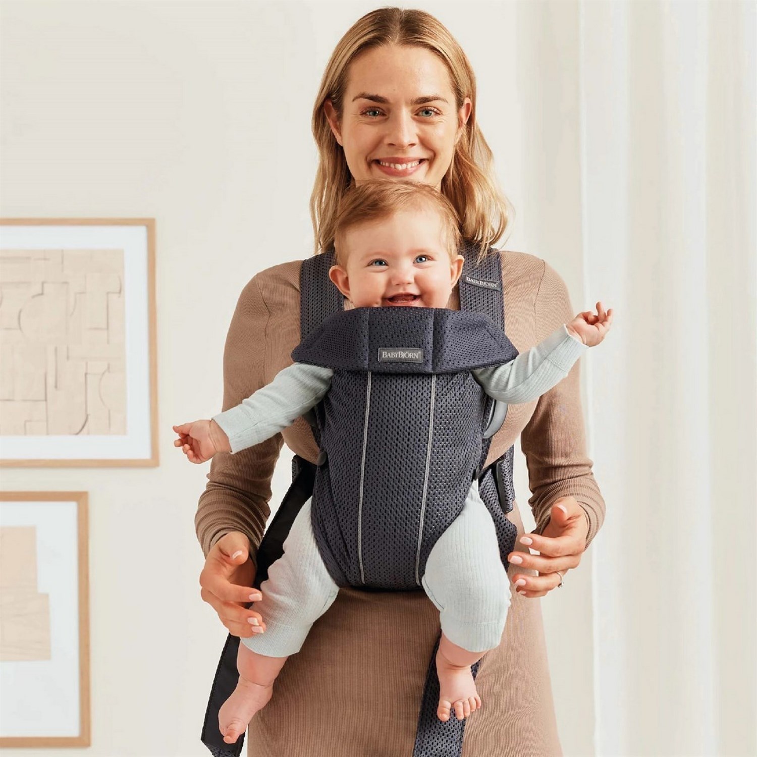 BabyBjörn Kanguru Mini 3D Mesh Anthracite