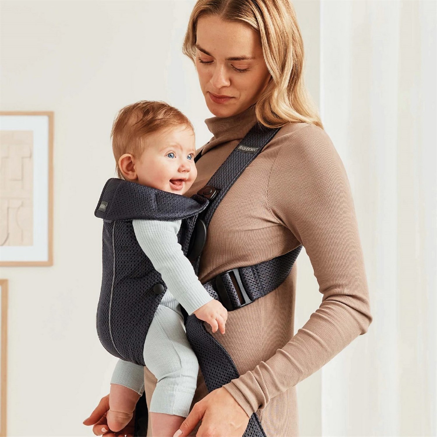 BabyBjörn Kanguru Mini 3D Mesh Anthracite