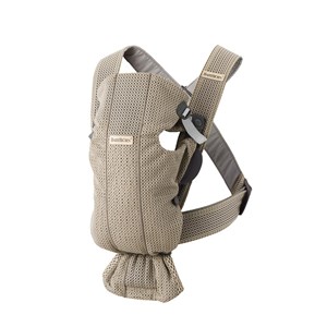 BabyBjörn Kanguru Mini 3D Mesh Grey Beige