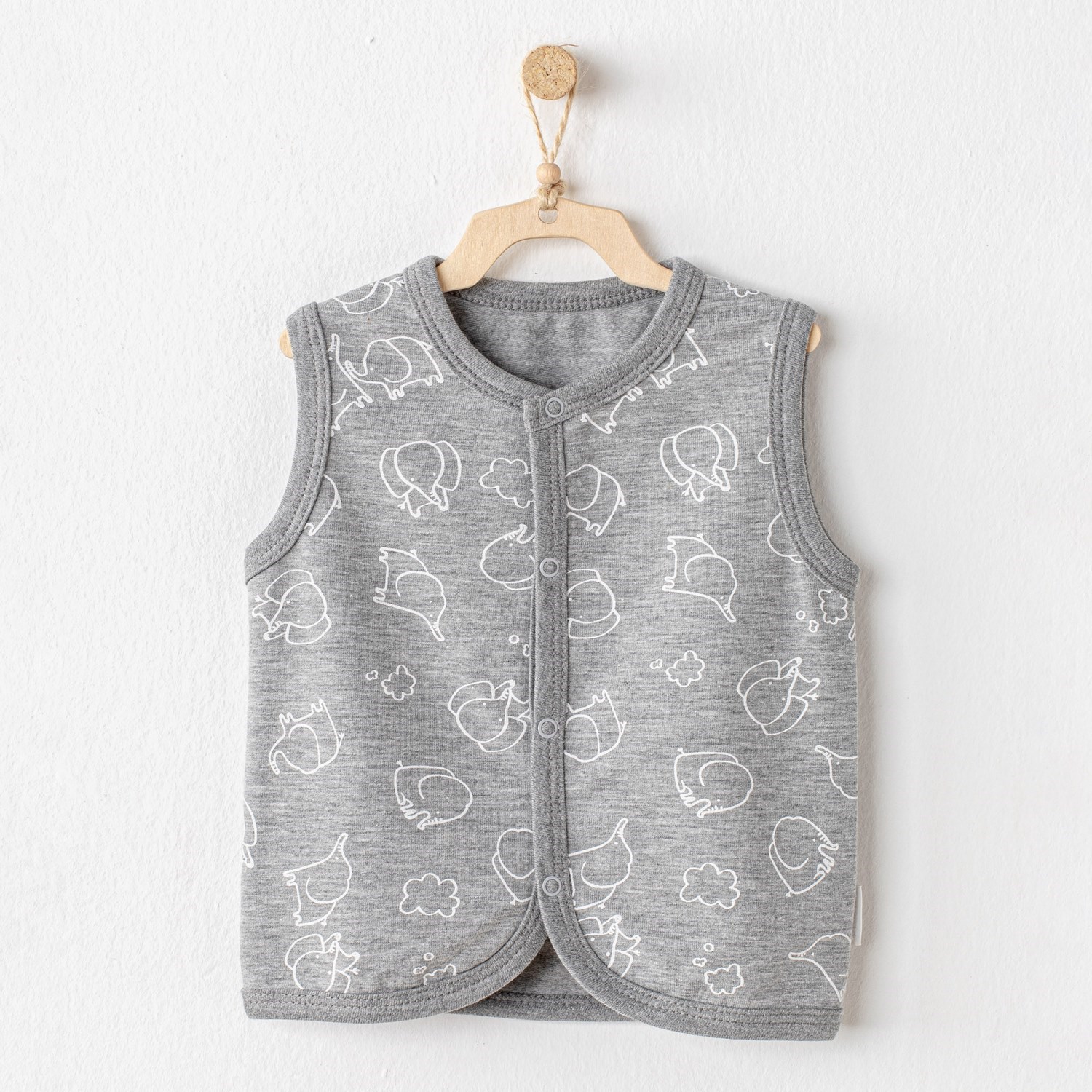 Andywawa Vest Mix Bebek Yeleği AC23494 Gri