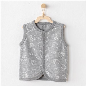 Andywawa Vest Mix Bebek Yeleği AC23494 Gri