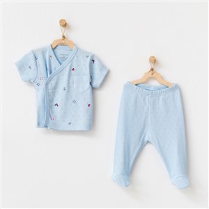 Andywawa The Seaside Life 2'li Bebek Takımı AC21603R Mavi