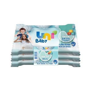 Uni Baby Cep Aktif Hijyenik Islak Mendil 