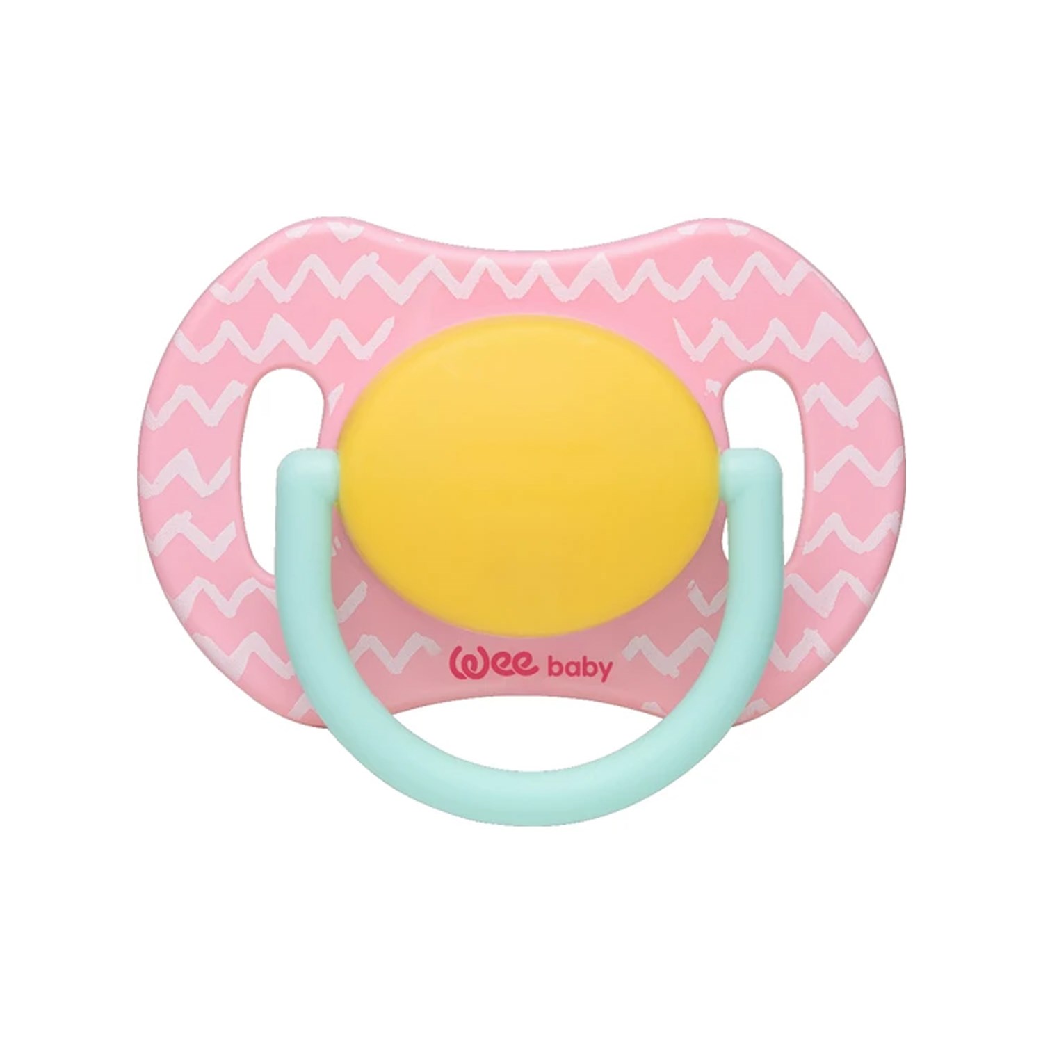 Wee Baby Joy Simetrik Uçlu Emzik No:1 0-6 Ay 785 Pembe