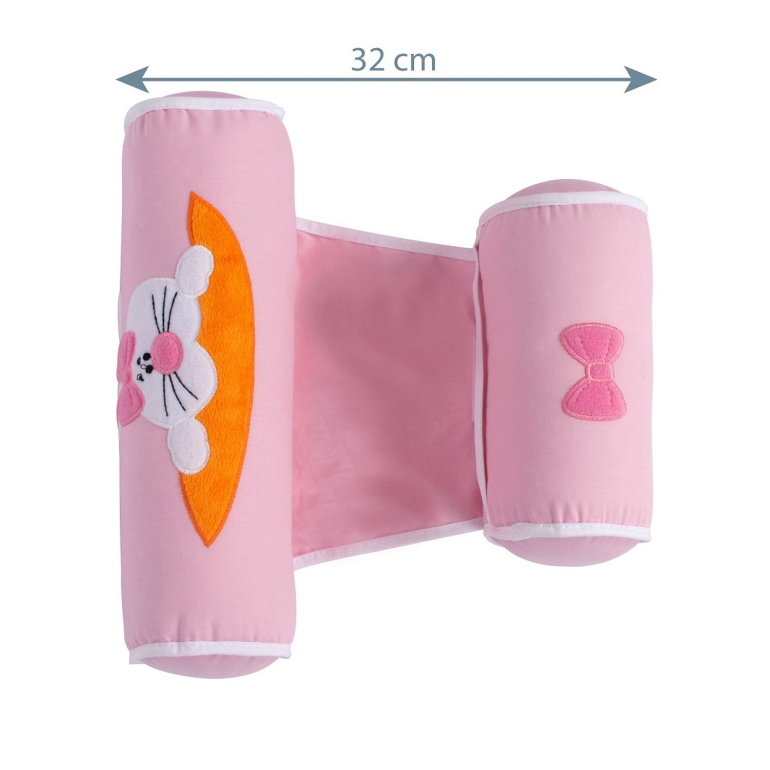 Sevi Bebe Güvenli Yan Yatış Yastığı 32 Cm 433 Pembe