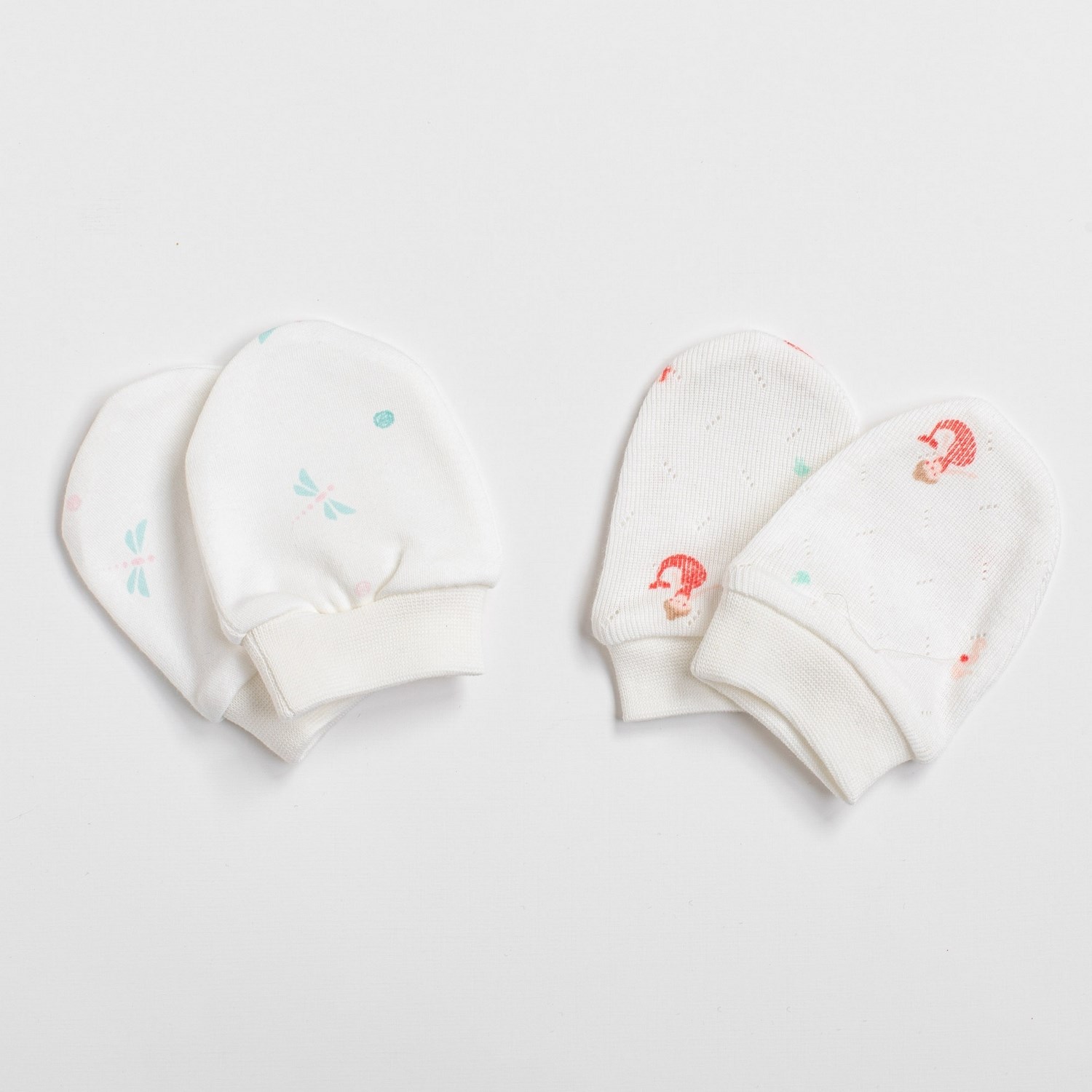 Andywawa Gloves Basic 2'li Bebek Eldiveni AC23782 Mint