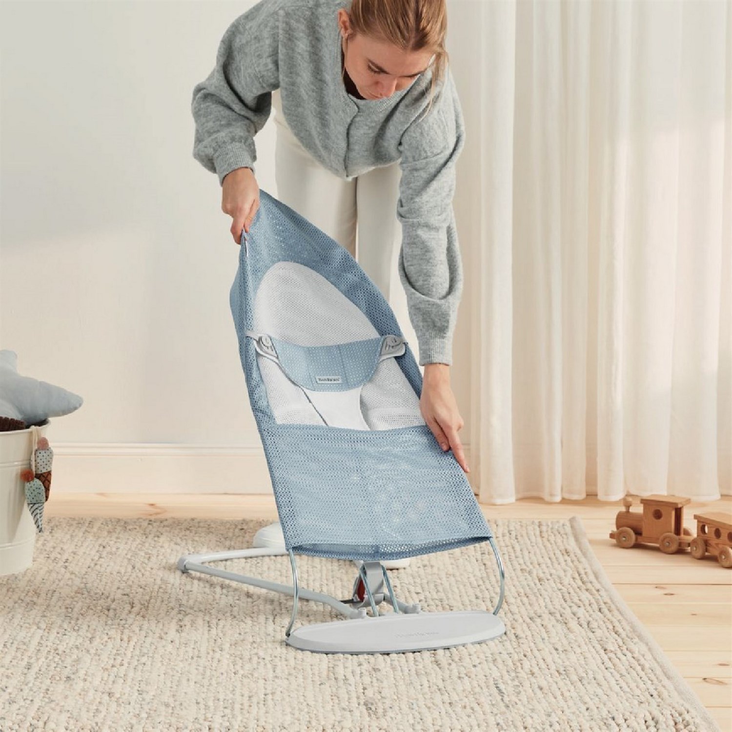 Babybjörn Balance Soft Ana Kucağı Mesh Sky Blue