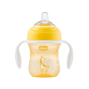 Chicco Yumuşak Uçlu Geçiş Bardağı 200 Ml 4 Ay+ Sarı