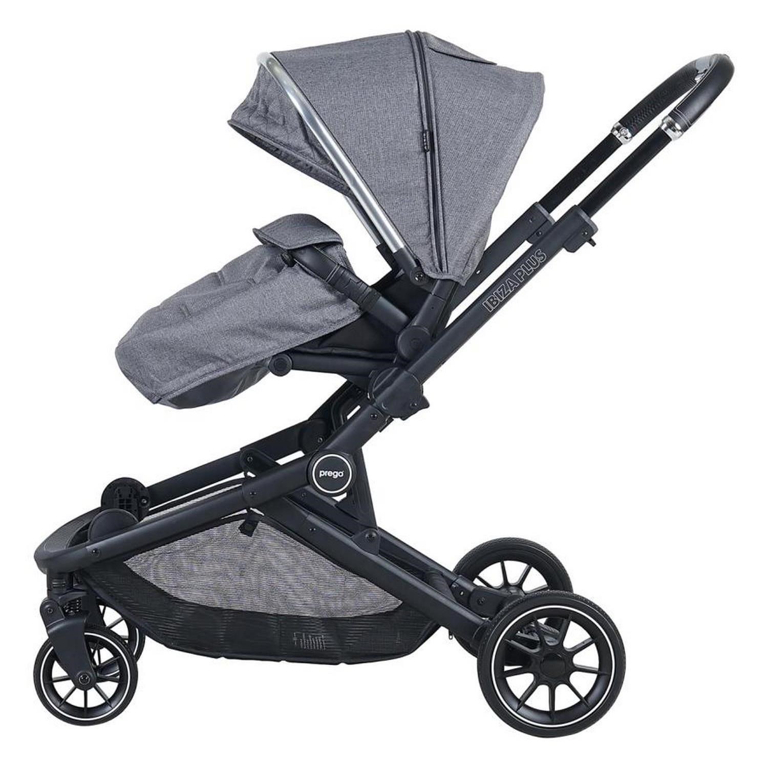 Prego İbiza Plus İkiz Bebek Arabası 2223 Gri