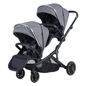 Prego İbiza Plus İkiz Bebek Arabası 2223 Gri