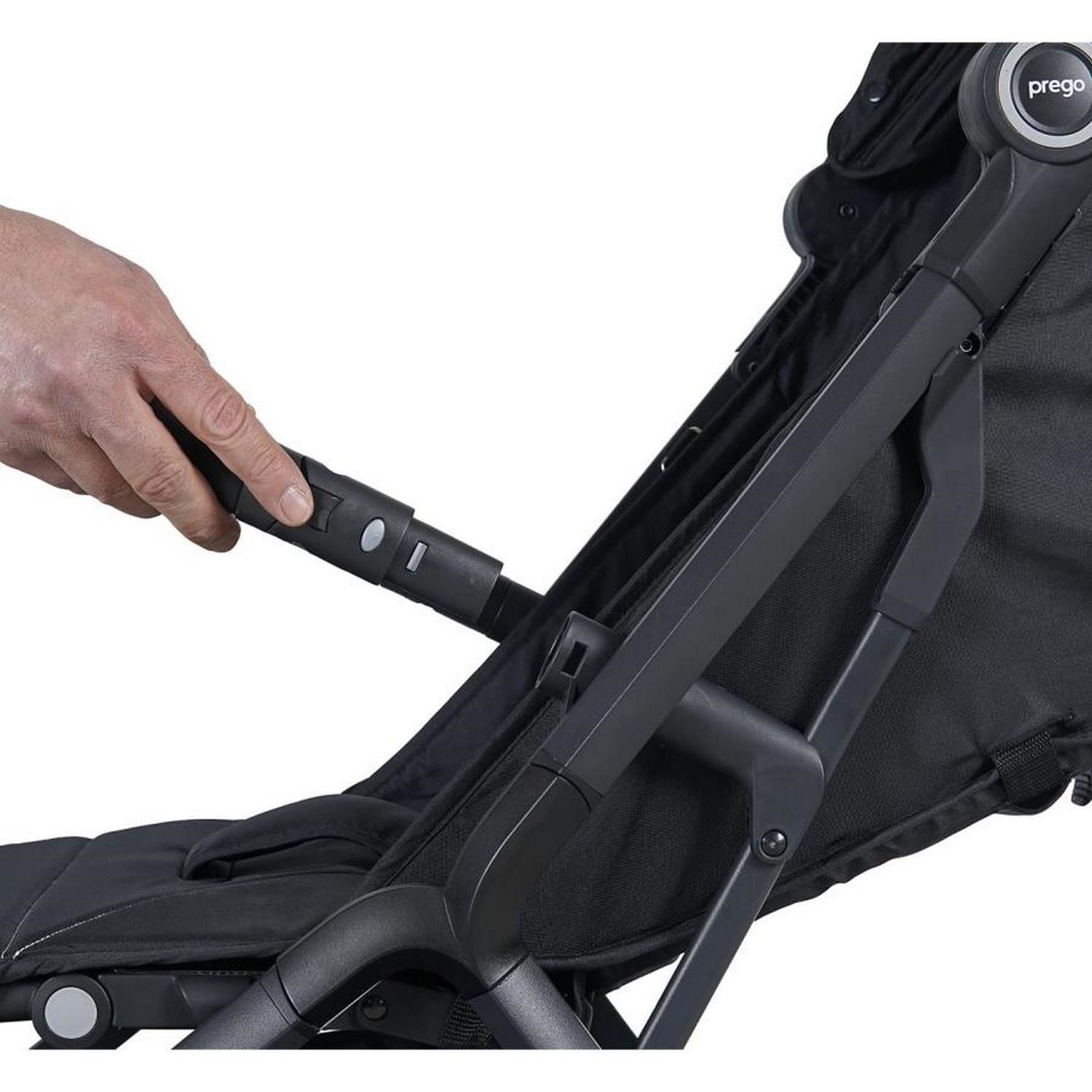 Prego Smart Fold Bebek Arabası 2026 Siyah