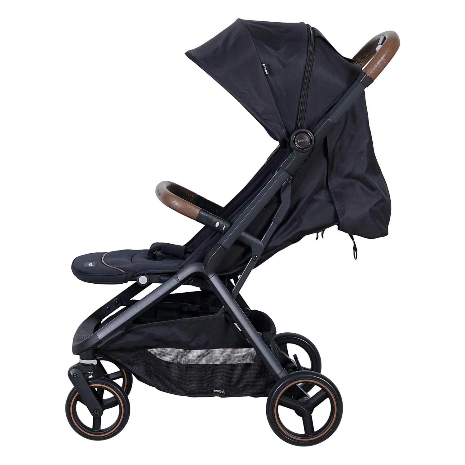 Prego Smart Fold Bebek Arabası 2026 Siyah