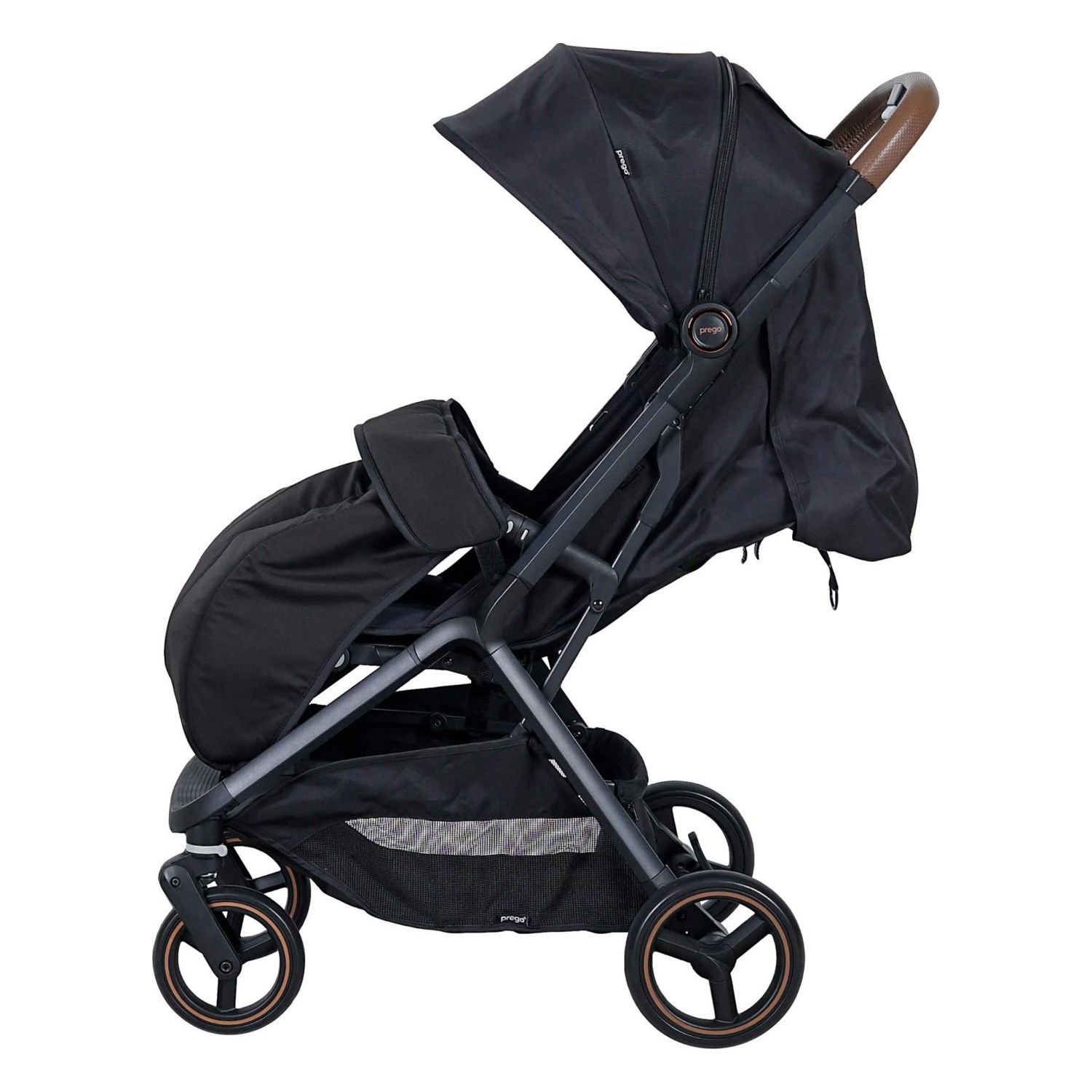 Prego Smart Fold Bebek Arabası 2026 Siyah