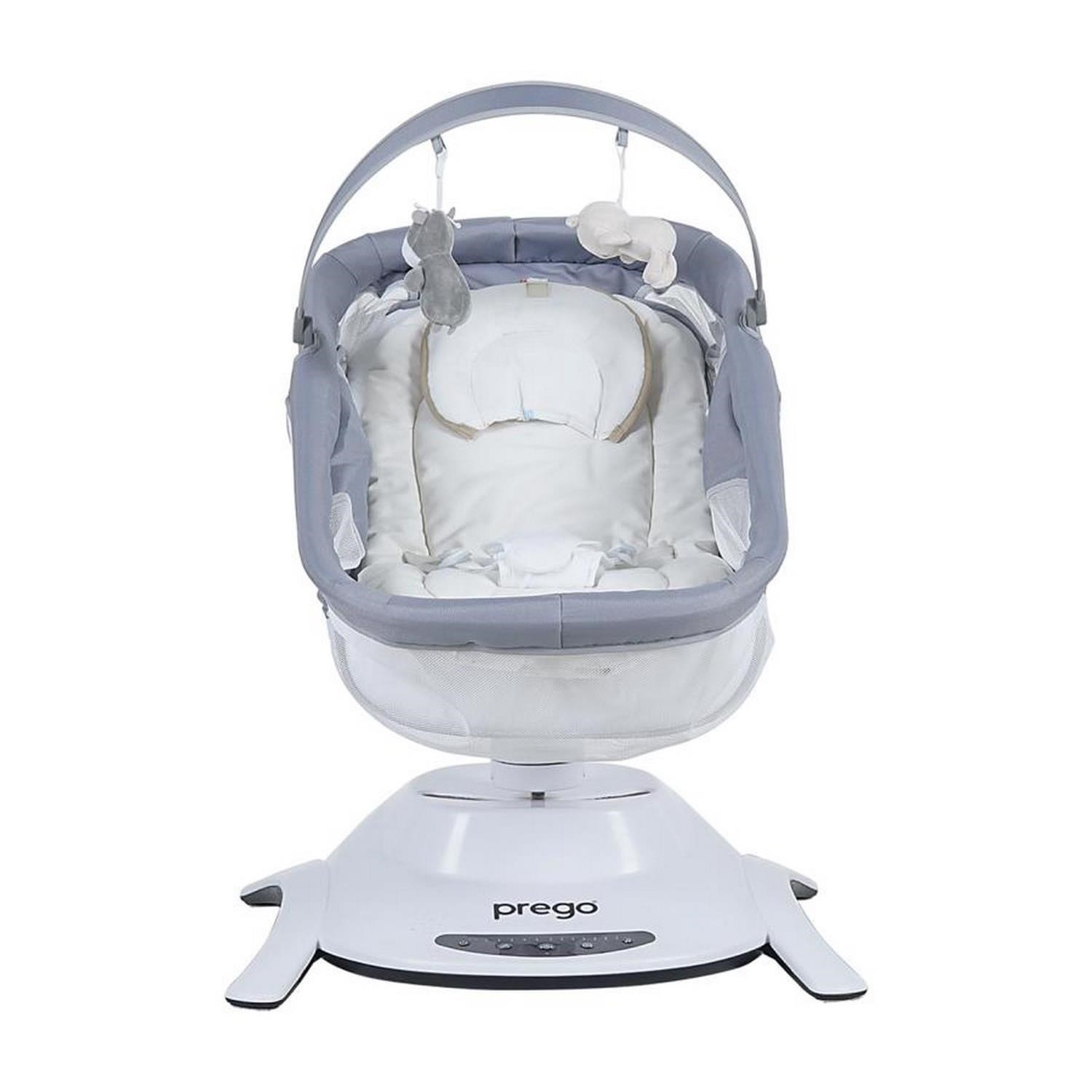 Prego Yummy Portbebeli Elektrikli Beşik 4086 Gri