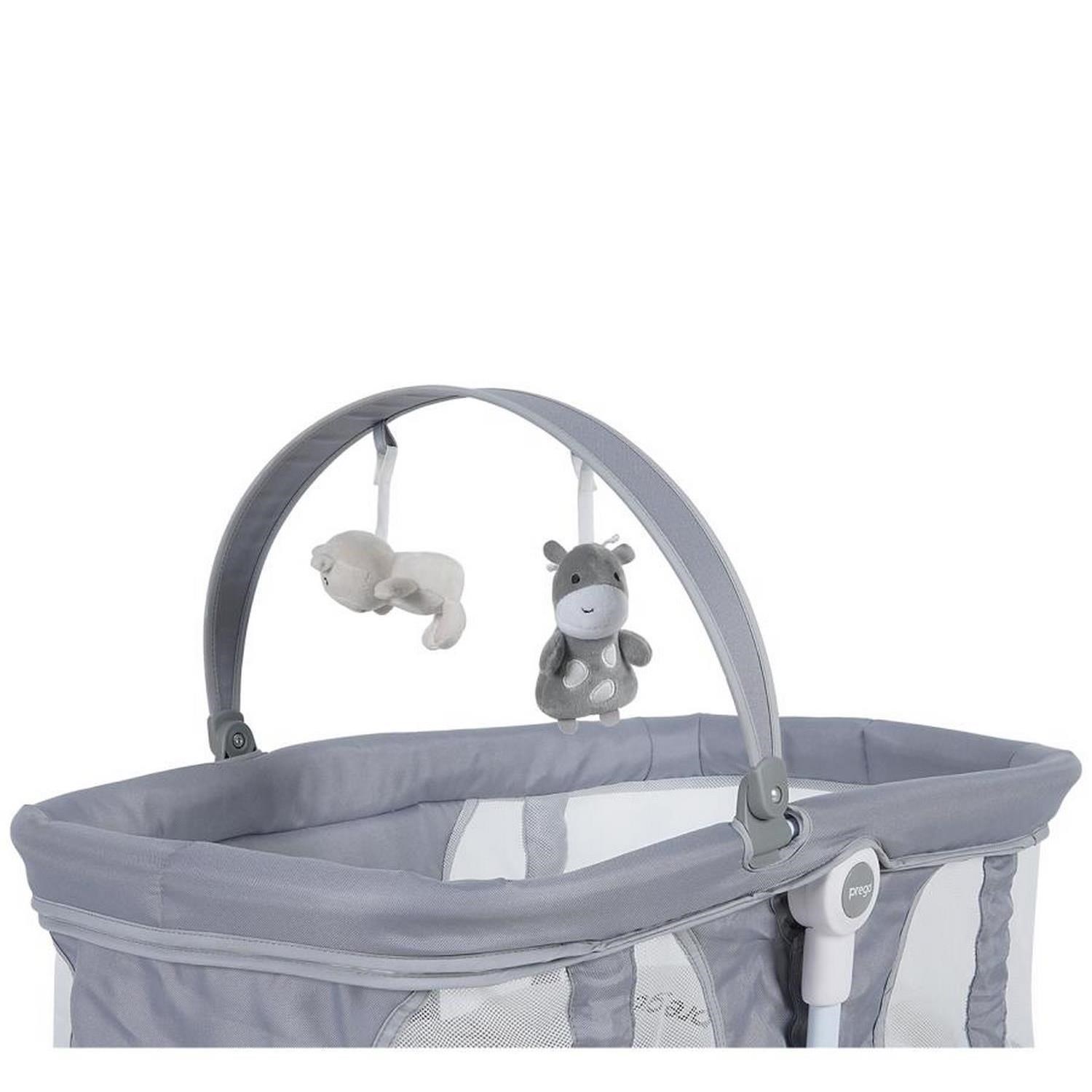Prego Yummy Portbebeli Elektrikli Beşik 4086 Gri