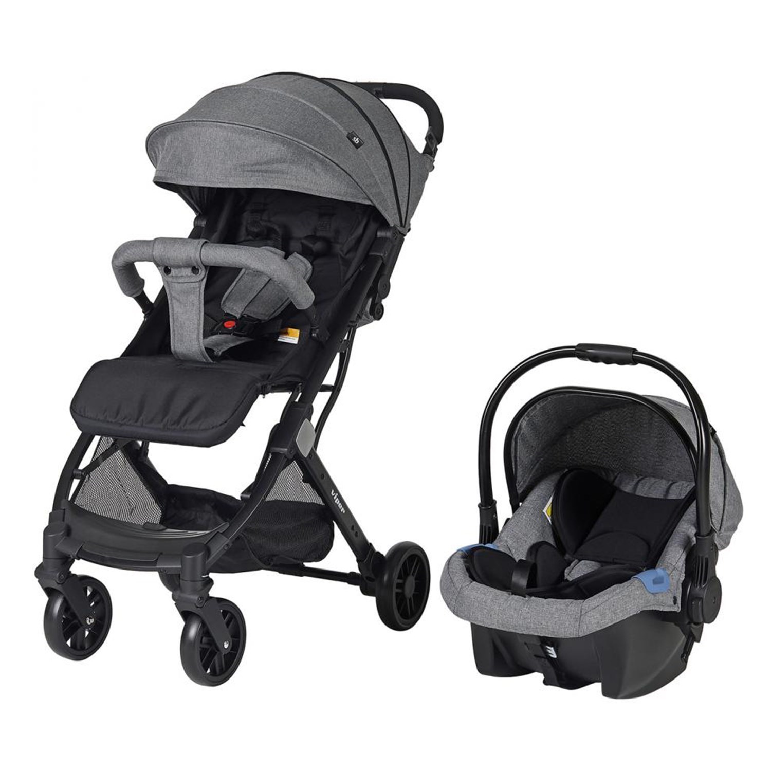 Sunny Baby Viper Travel Sistem Bebek Arabası 9004 Gri