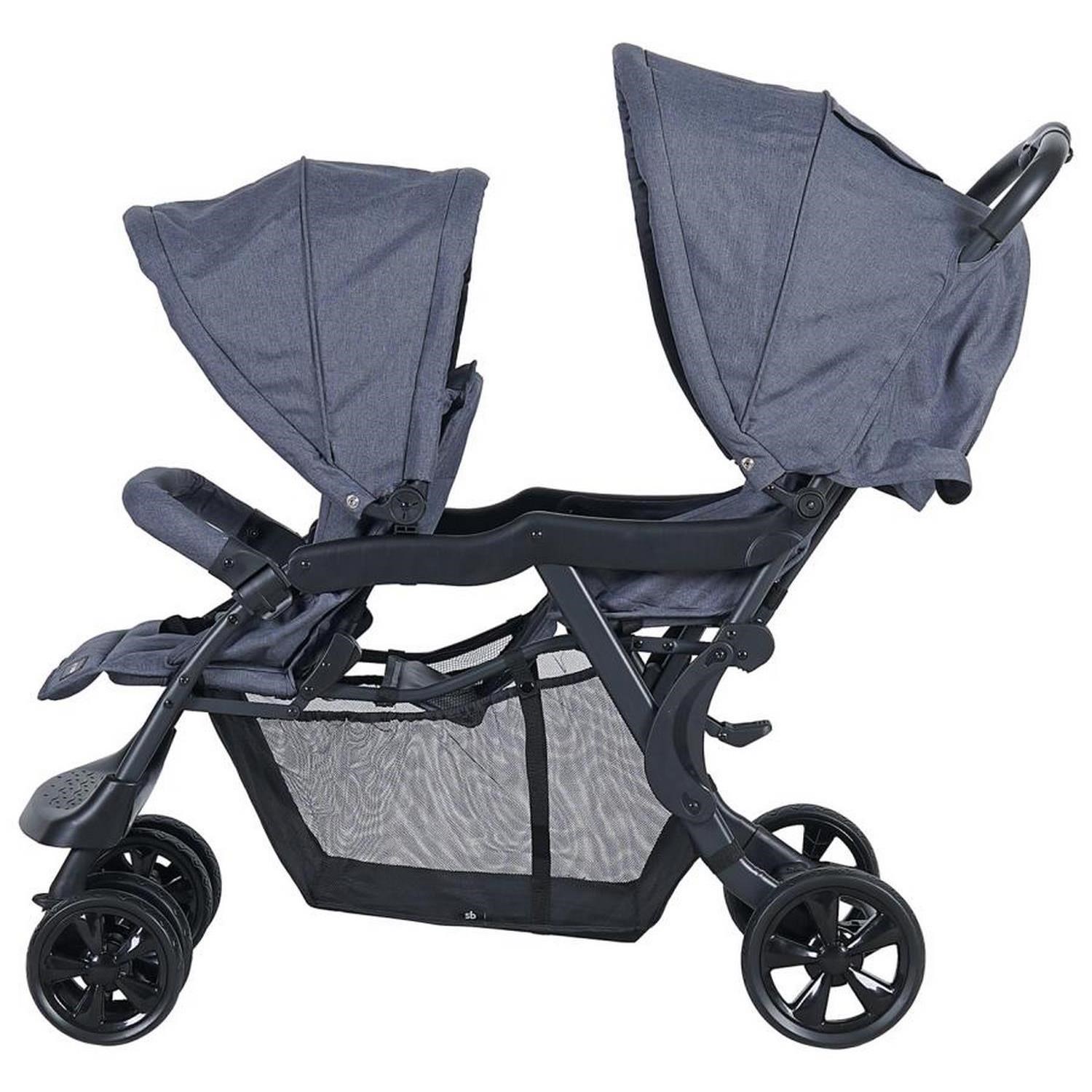 Sunny Baby Arwen İkiz Bebek Arabası 9032 Füme