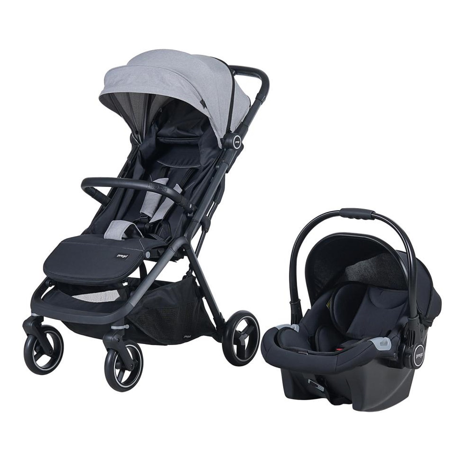 Prego Smart Fold Travel Sistem Bebek Arabası 2026 Gri