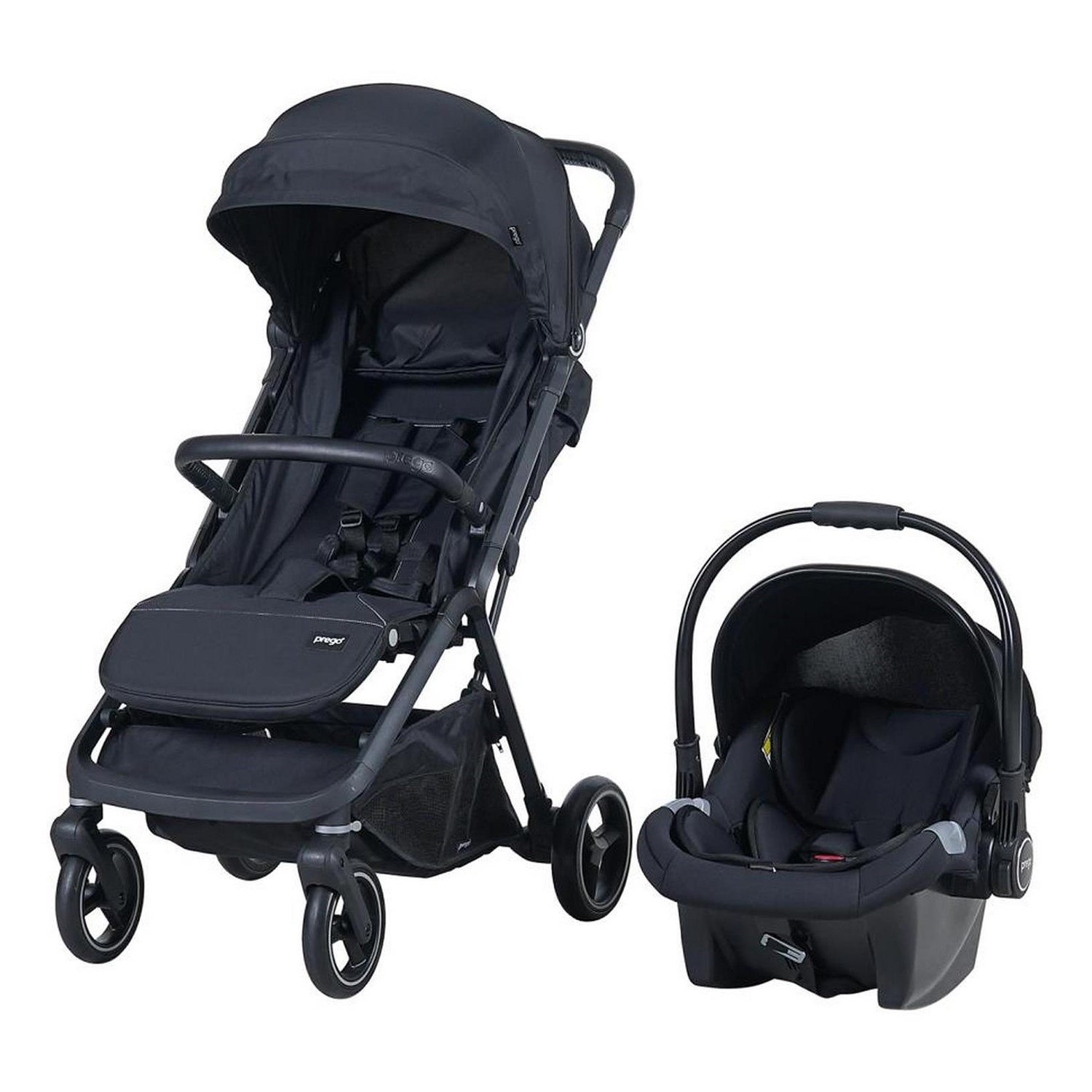 Prego Smart Fold Travel Sistem Bebek Arabası 2026 Siyah