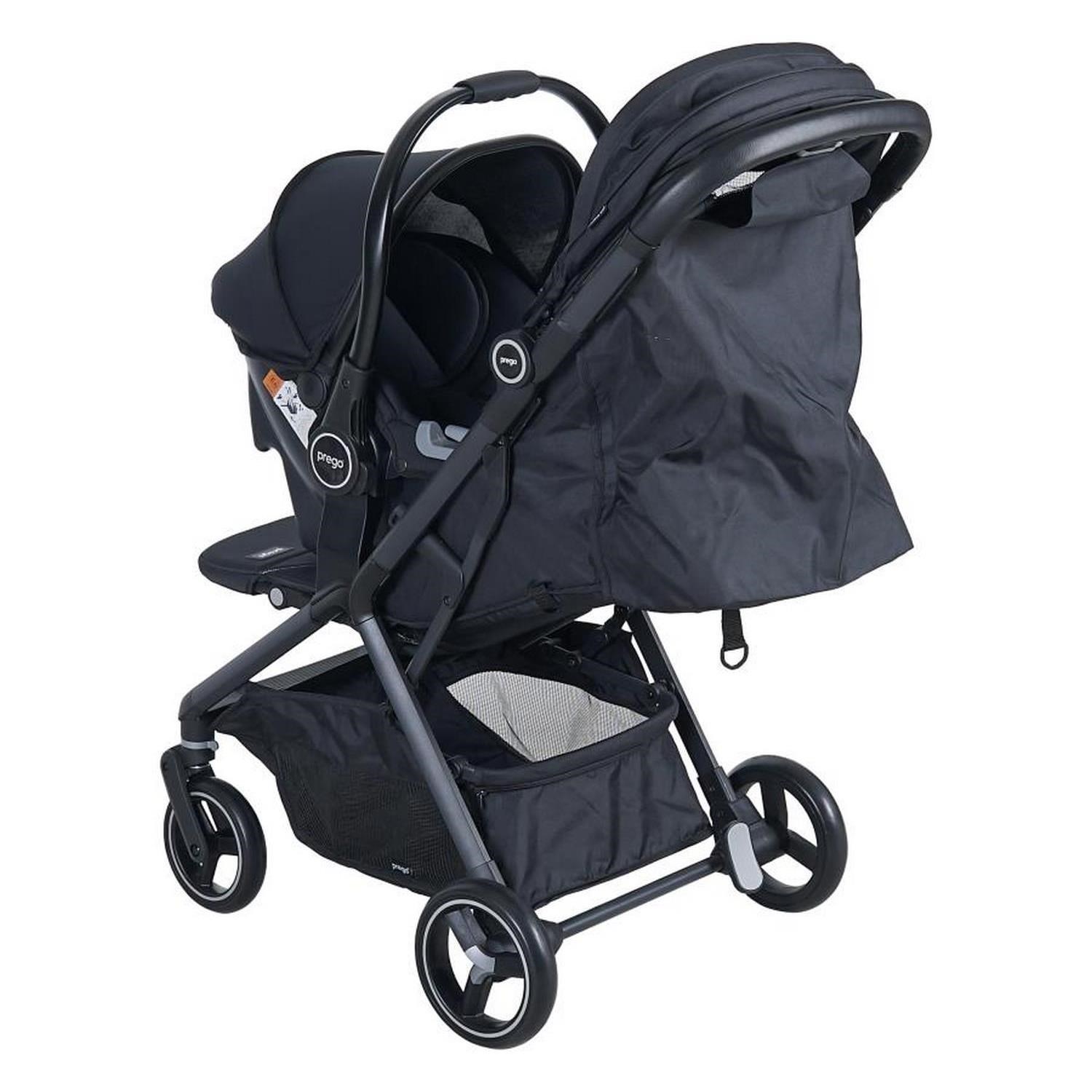 Prego Smart Fold Travel Sistem Bebek Arabası 2026 Siyah