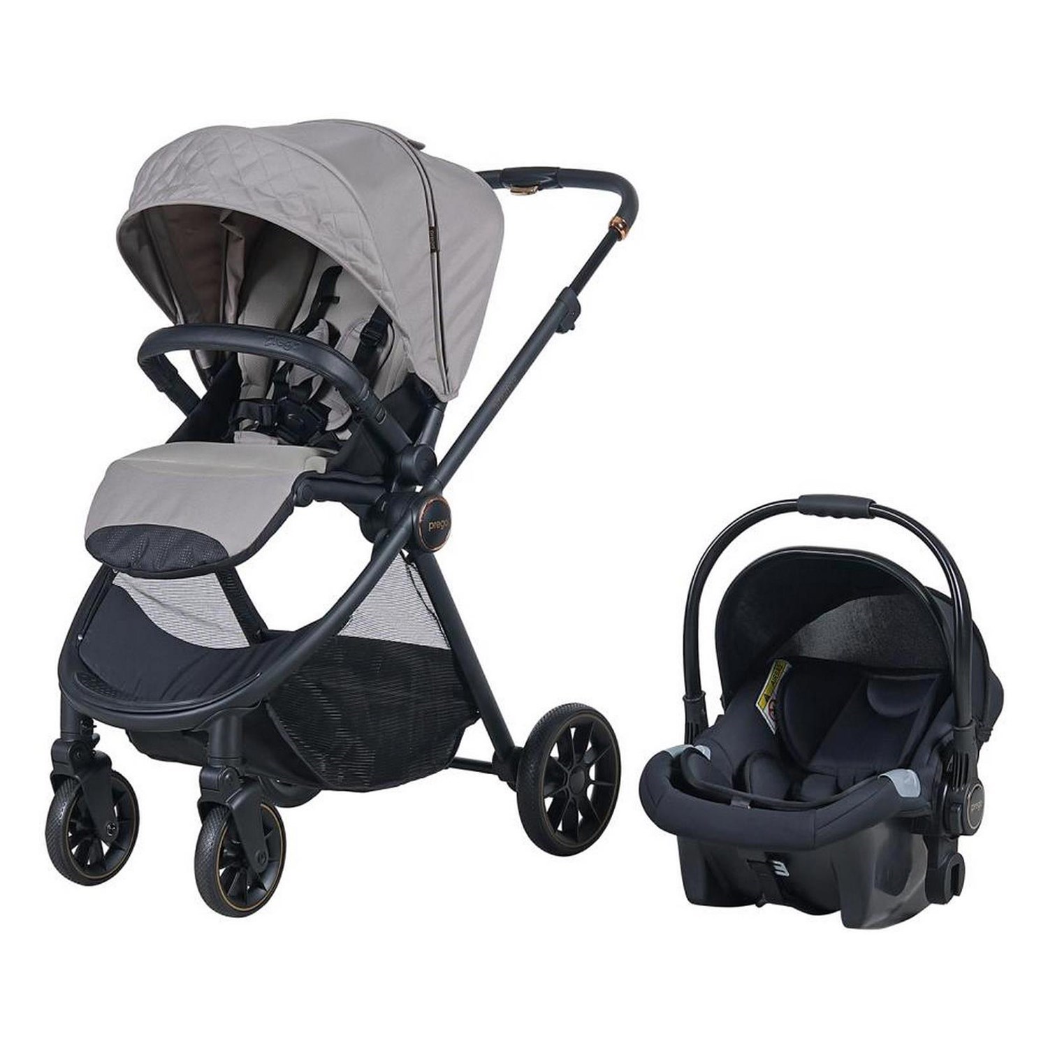 Prego Venüs Travel Sistem Bebek Arabası 2028 Bej