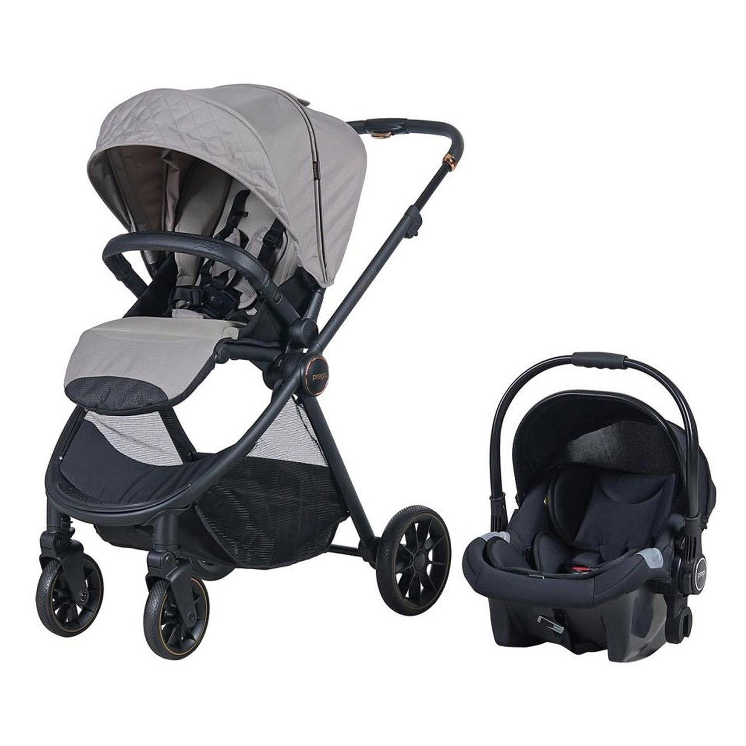 Prego Venüs Travel Sistem Bebek Arabası 2028 Vizon