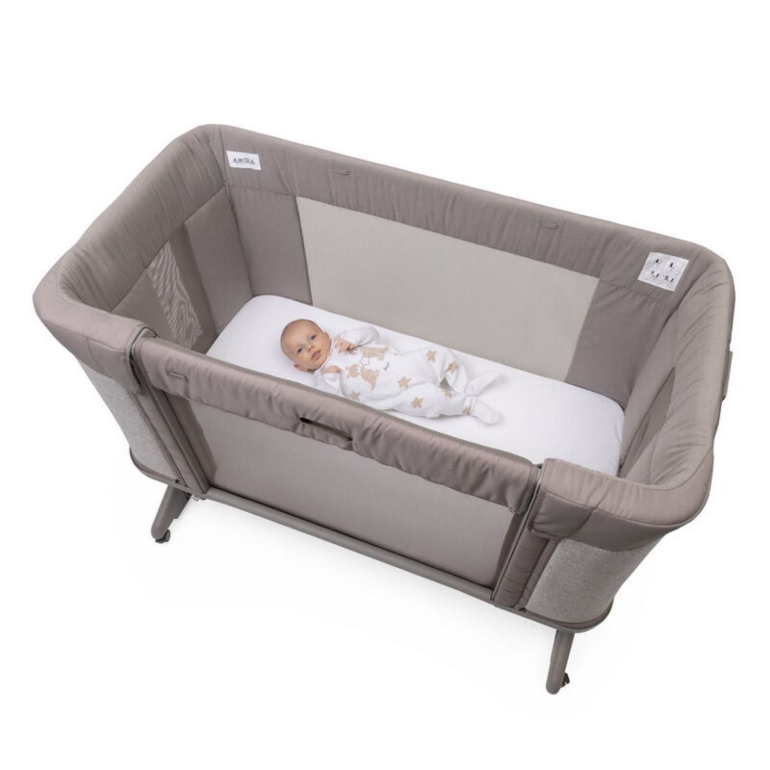 Chicco Next2Me Forever Anne Yanı Beşik Almond
