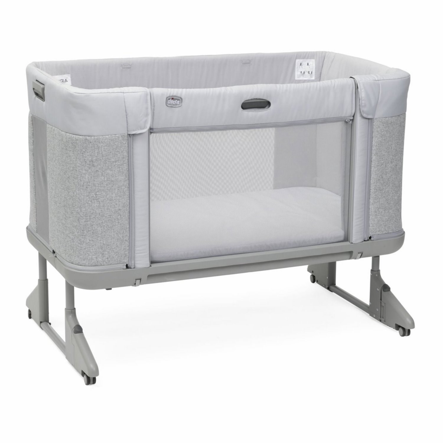 Chicco Next2Me Forever Anne Yanı Beşik Grey