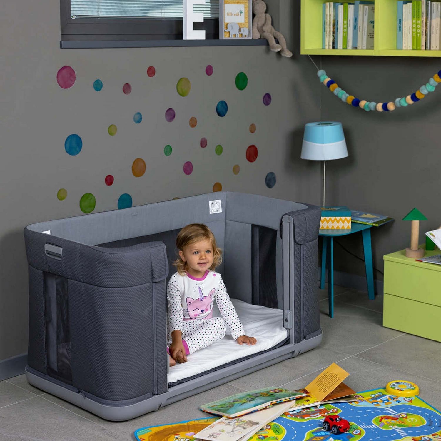 Chicco Next2Me Forever Anne Yanı Beşik Moon Grey