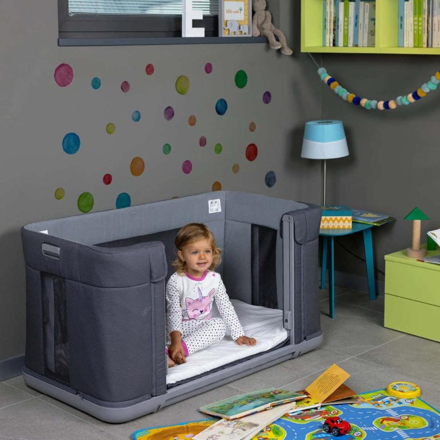 Chicco Next2Me Forever Anne Yanı Beşik Slate Grey