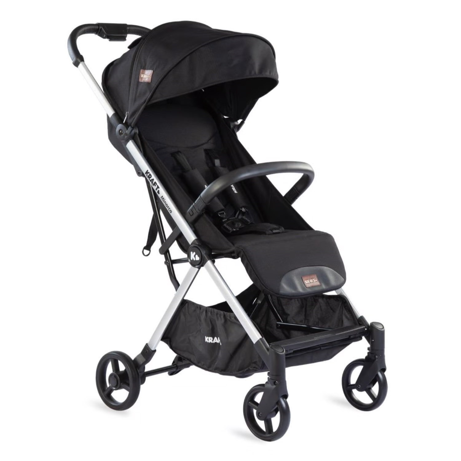 Kraft Minorca Bebek Arabası Black Melange